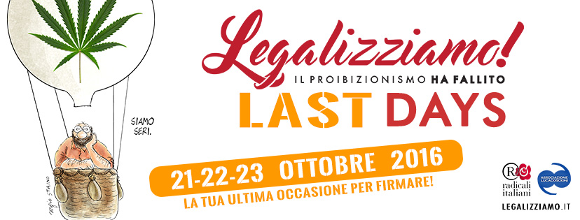 Ultimi Legalizziamo days