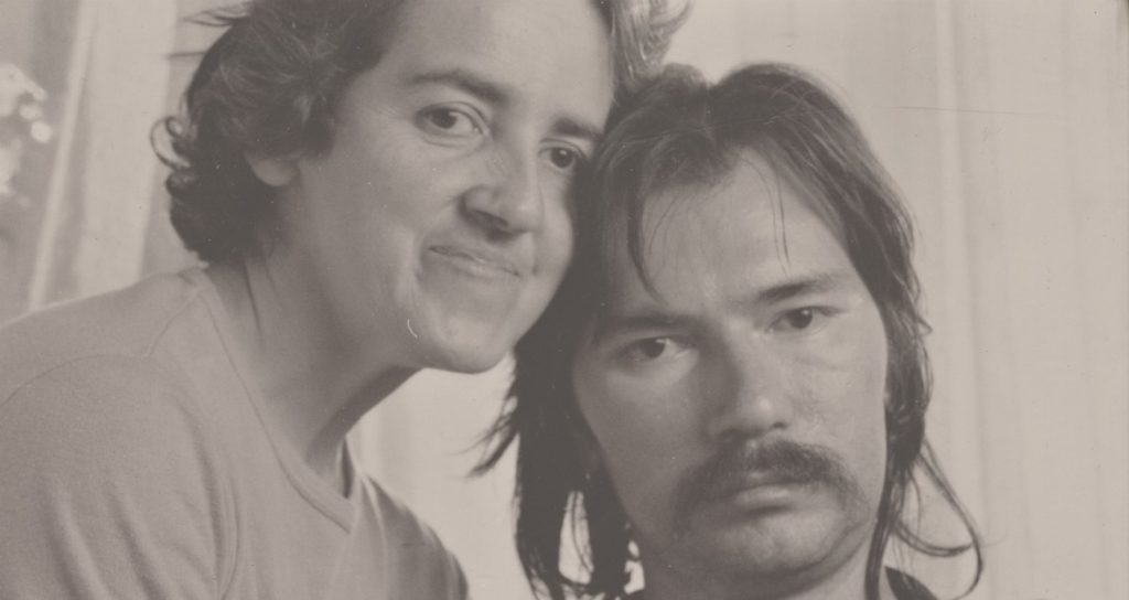 Foto di Piergiorgio Welby con Mina