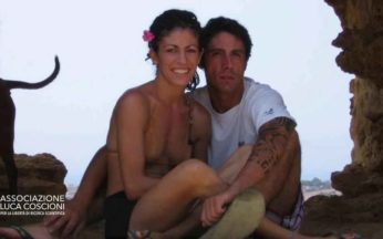 Fabiano Antoniani, conosciuto come "dj Fabo", con la fidanzata Valentina