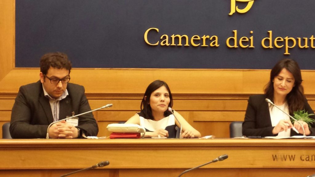 Filomena Gallo con Claudia e Maurizio