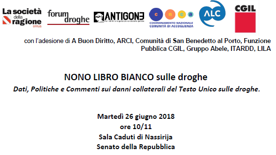 ix libro bianco sulle droghe