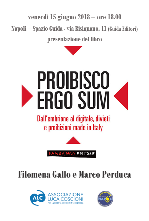 Presentazione di Proibisco ergo sum a Napoli