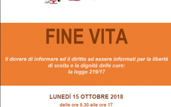 Ordine dei Giornalisti del Lazio evento fine vita
