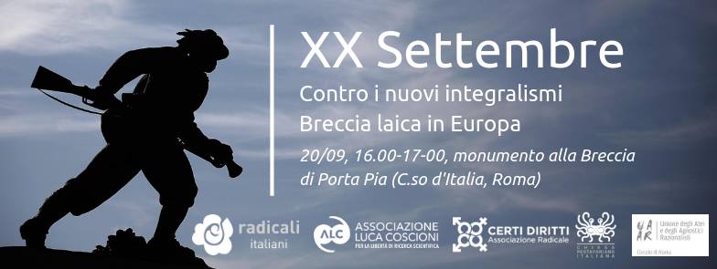 Locandina Breccia di Porta Pia 2018