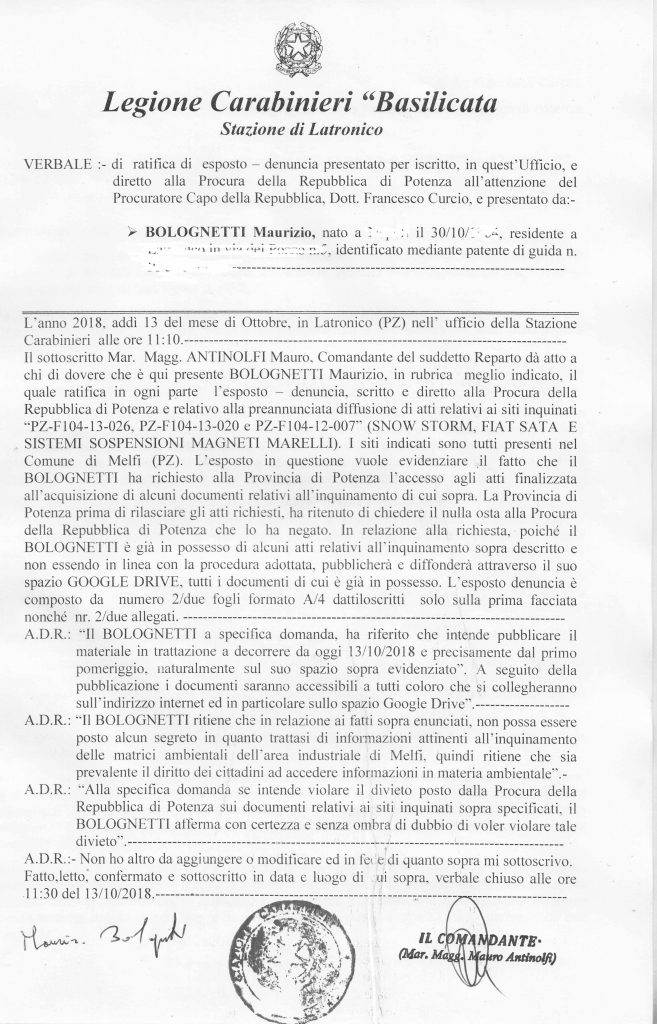 disobbedienza civile bolognetti