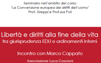 Incontro con Marco Cappato a Torino 6 novembre