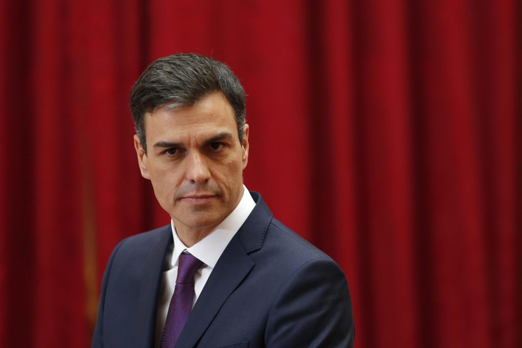Presidente spagnolo Pedro Sanchez