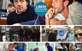 Foto dalla Mobilitazione Eutanasia 26-28 ottobre 2018