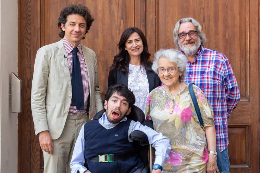 Foto con Marco Cappato, Marco Gentili, Filomena Gallo, Mina Welby e Michele De Luca