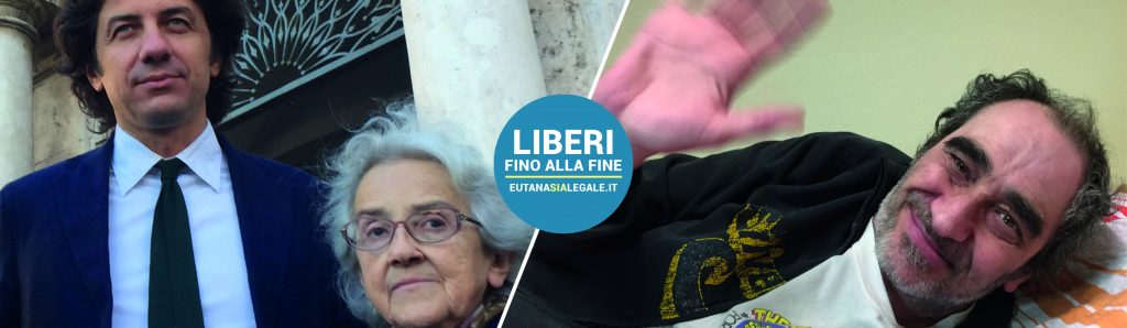 Marco Cappato, Mina Welby e Davide Trentini