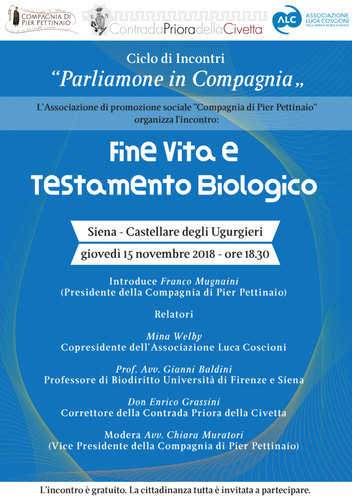 Parliamone in compagnia