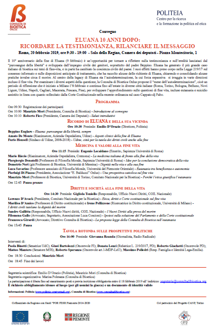 Convegno Eluana 10 anni dopo