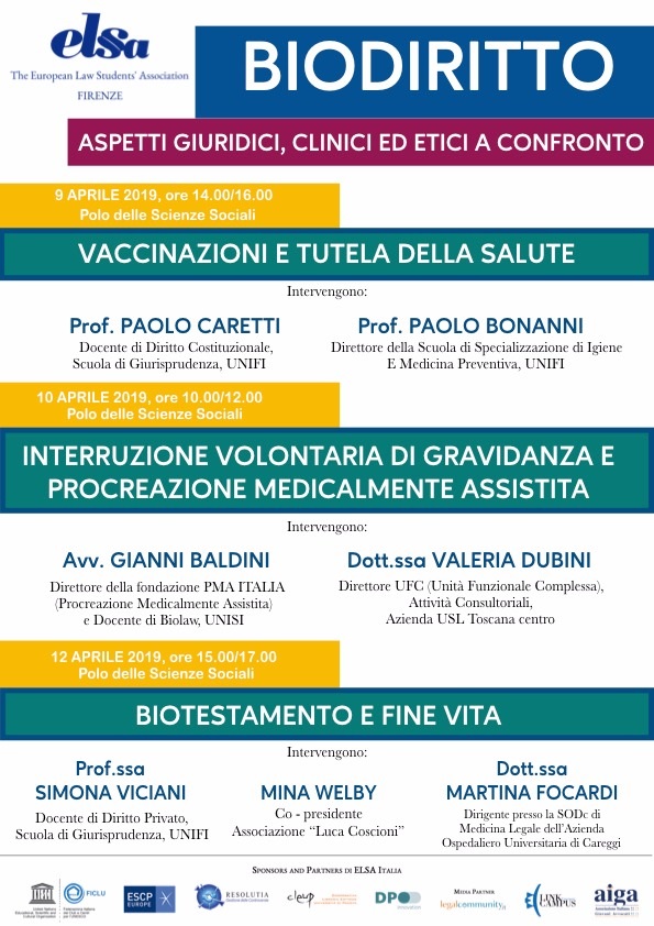 Incontro biodiritto ELSA