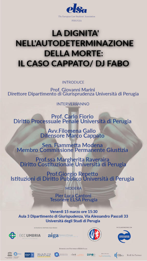 La dignità nell'autodeterminazione della morte