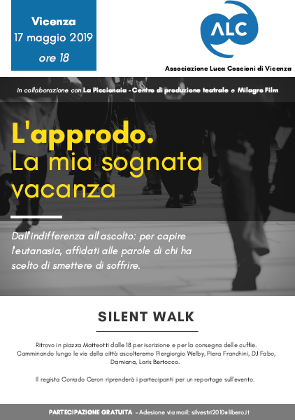 Silent Walk per l'eutanasia
