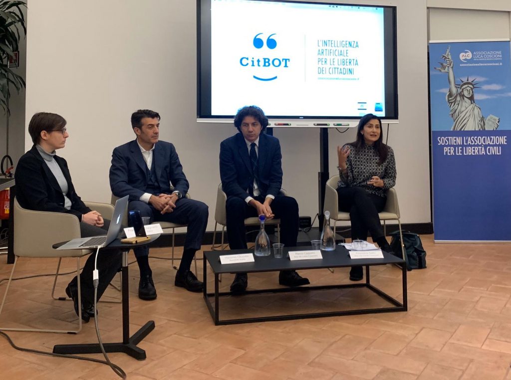 Conferenza stampa di presentazione di CitBOT