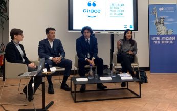 Conferenza stampa di presentazione di CitBOT