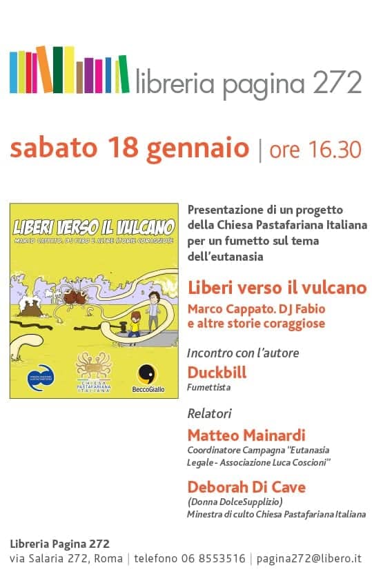 Locandina "Liberi verso il vulcano"