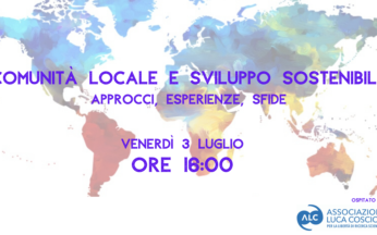 Webinar Comunità locale