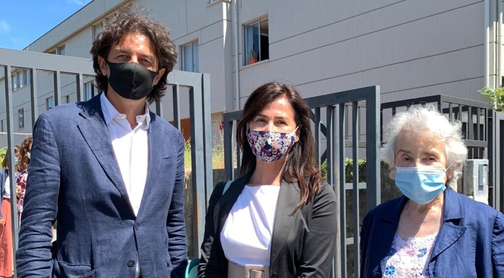 Marco Cappato, Filomena Gallo e Mina Welby al processo per Davide Trentini a Massa