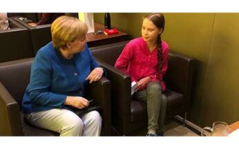 Incontro Merkel Thunberg