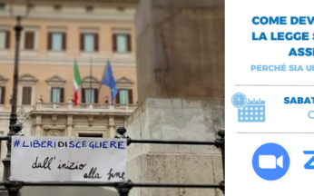 Incontro 11 dicembre ddl suicidio assistito