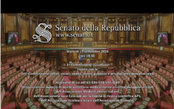 Audizione 17 settembre fine vita