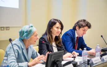 Emma Bonino con Filomena Gallo e Marco Cappato